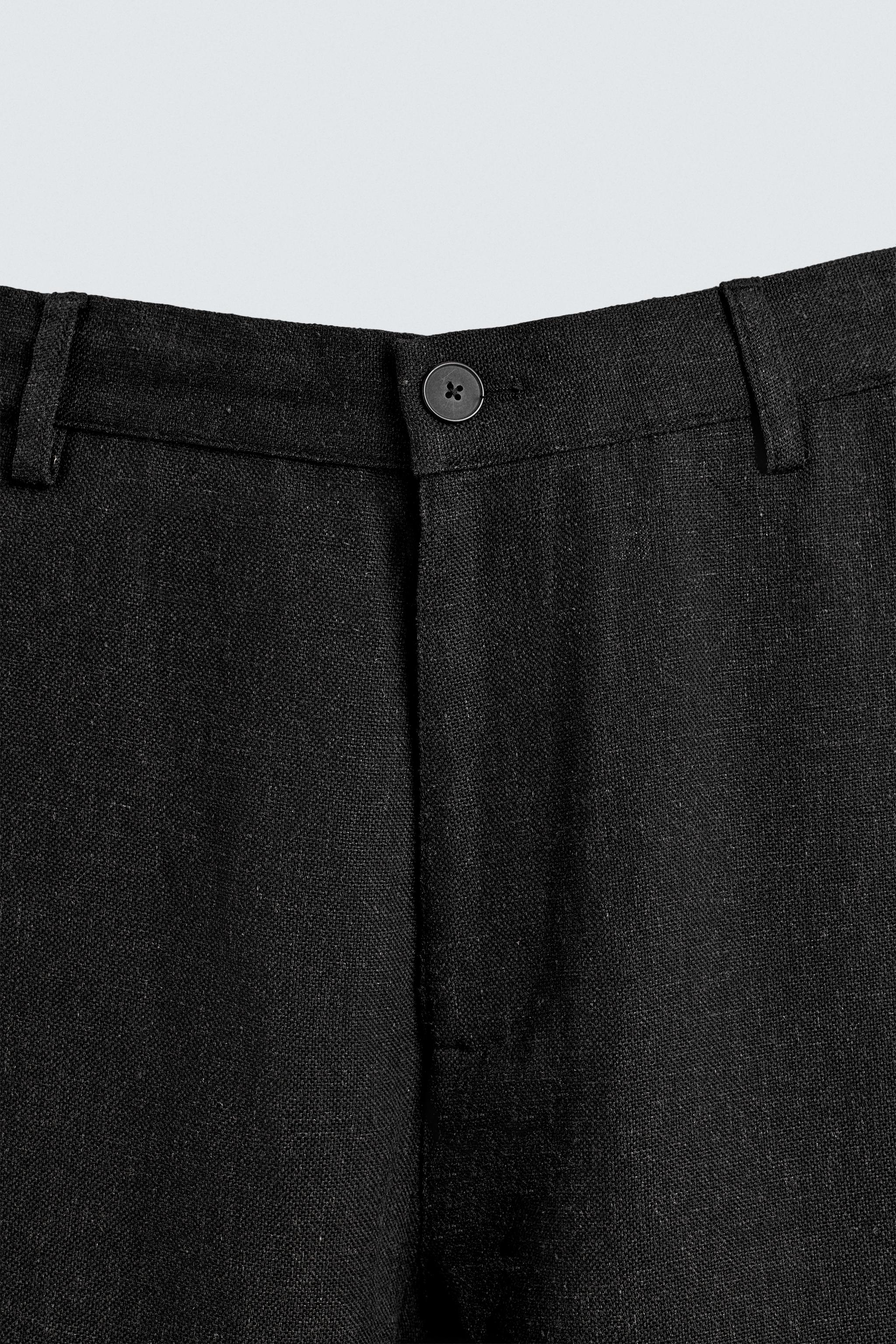 RELAXED FIT VISCOSE-HEMP PANTS